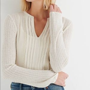 Solid Woven Needle Peasant